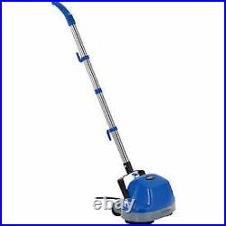 Global Industrial Mini Floor Scrubber With Floor Pads, 11 Cleaning Path PG5001
