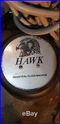 HAWK FLOOR SCRUBBER-BUFFER WITH PAD Model # HP 1315-HD