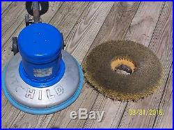 HILD LOW SPEED SCRUBBER SANDER POLISHER FLOOR BUFFER with PAD DRIVER #11
