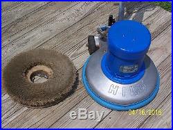 HILD LOW SPEED SCRUBBER SANDER POLISHER FLOOR BUFFER with PAD DRIVER #17