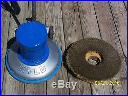HILD LOW SPEED SCRUBBER SANDER POLISHER FLOOR BUFFER with PAD DRIVER #9