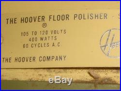 HOOVER 5020 FLOOR POLISHER / SCRUBBER WithBRUSHES AND PADS