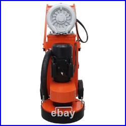 Hand-push Cement Terrazzo Ground Grinder Polisher 220V Floor Polishing Machine