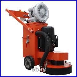 Hand-push Cement Terrazzo Ground Grinder Polisher 220V Floor Polishing Machine