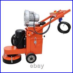 Hand-push Cement Terrazzo Ground Grinder Polisher 220V Floor Polishing Machine