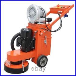 Hand-push Cement Terrazzo Ground Grinder Polisher 220V Floor Polishing Machine