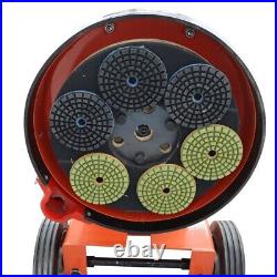 Hand-push Cement Terrazzo Ground Grinder Polisher 220V Floor Polishing Machine