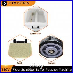 Hard Floor Cleaning Scrubber for Marble Polishing Carpet & Tile Washing 110V