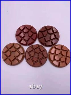 Heavy Duty 4 Metal Bond Grinding Puck 3+15 Resin Pad for Marble Concrete Floors