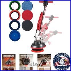 Heavy Duty Corded Floor Scrubber with 1900 RPM Complete Cleaning Solution