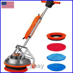 Hhq 15 Floor Buffer Machine Commercial Floor Scrubber Machine Brushes And Pads