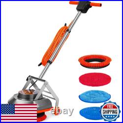 Hhq 15 Floor Buffer Machine Commercial Floor Scrubber Machine Brushes And Pads