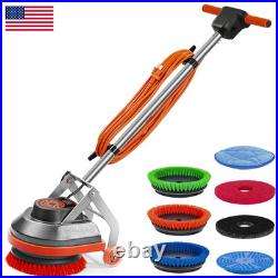 Hhq Commercial Floor Scrubber Machine Brushes And Pads Heavy Duty Floor Cleaner