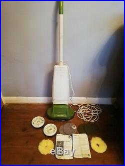 Hoover F4002 Floor Polisher Scrubber Shampooer With Pads, Instructions