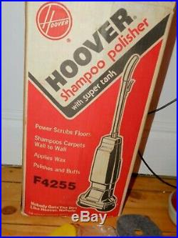 Hoover F4255 Floor Shampoo Polisher withSuper Tank withBrushes, Pads (M21-B)