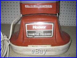 Hoover Floor Polisher Buffer Scrubber Cleaner Shampooer Waxer Deluxe Brush Pad