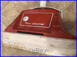 Hoover Floor Polisher Buffer Scrubber Cleaner Twin Brush Pads Working F2003