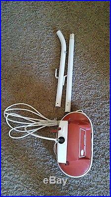 Hoover Floor Polisher Buffer Scrubber Cleaner Twin Brush Pads Working vintage