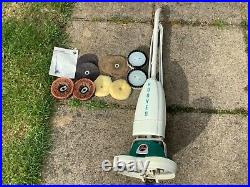 Hoover Model 5464 Floor Shampoo Polisher Scrubber. Inc all pads & book
