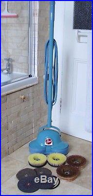 Iconic Hoover Floor Polisher Full Working Order Complete With Brushes, Pads Etc