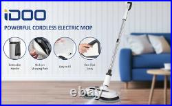 Idoo Cordless Electric Spin Mop Model ID-EM002 Floor Cleaner Polisher with Mop Pad