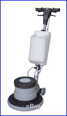 Industrial Floor Polisher Machine with 1 Tank + 2 Brushes + 1 Pad Holder + 3 Pa