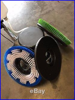 Industrial Floor Polisher Machine with (1 Tank + 2 Brushes + 1 Pad Holder) BF521