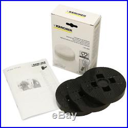 KARCHER Genuine FP222 Floor Polisher Polishing Buffing Cover Pads Cleaning Set