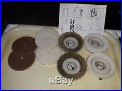 KENMORE Floor Scrubber Polisher Brushes Pads Scrubbing. NICE