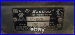 Koblenz P-620 4.2 Amp Motor Floor Polisher Shampooer Machine with Box/Pads Tested