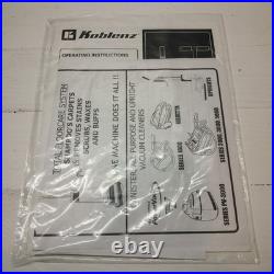 Koblenz P-620 4.2 Amp Motor Floor Polisher Shampooer Machine with Box/Pads Tested