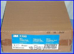 LOT (5) 3M 15 5300 Blue Floor Buffer Scrubbing Cleaning Pads 61500044732 NEW