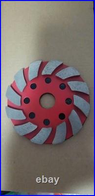 Lapidary Travertine Concrete Wet Polisher Floor Grinder 46 polish pad cup wheel