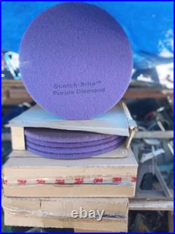 Lot Of 15 pieces 3MT Scotch-BriteT Purple Diamond Floor 21 Pad