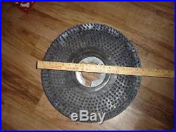 Lot of Industrial Floor Polisher Machine Brushes and Pads. Read Description