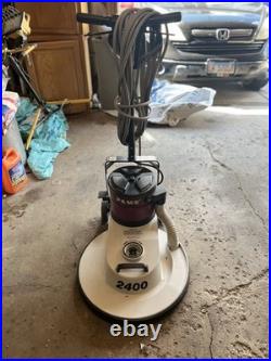 MINUTEMAN 2400 FLOOR BUFFER BURNISHER with 25+++ pads/attachments