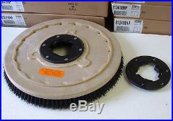 Mal Grit brush, fits 17 floor buffer. Replaces black pads & 1 FREE NP9200 plate