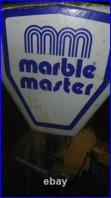 Marble Master Electric Floor Buffer With Pad Accessories & WATER HOSE HOOK UP