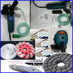 Marble Stone Granite floor Countertop 5 Wet Polisher Grinder 28 Polish Pad cup Marble Stone Granite floor Countertop 5 Wet Polisher Grinder 28 Polish Pad cup