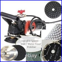 Marble Stone cutter 5 Granite Wet Polisher Grinder 18 concrete floor polish Pad Marble Stone cutter 5 Granite Wet Polisher Grinder 18 concrete floor polish Pad
