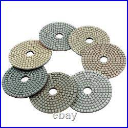 Masonry stone concrete floor wet polisher grinder 47 grinding wheel polish pad