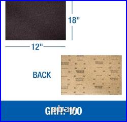 Mercer Industries 418020 Silicon Carbide 12 x 18 Floor Sanding Sheets, 20 G