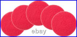 Mercer Industries 45020R 20 Red Floor Maintenance Pads (5 Pack)