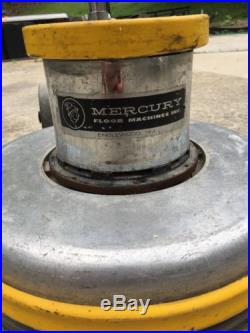 Mercury 20 Buffer Commercial Floor Machine Polisher Scrubber & Multiple Pads