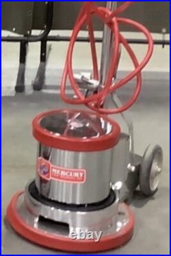 Mercury Hercules Floor Polisher / Buffer W / Pad Driver H-13E With 1305 175 RPM