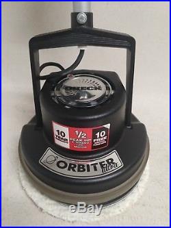 Mint ORECK XL ULTRA ORBITER FLOOR POLISHER MACHINE ORB700MB with Brushes & Pads