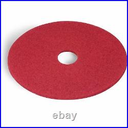 MyOfficeInnovations Red Floor Buffer Pads 20 5/Ct 663603