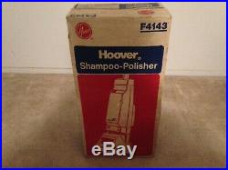 NEW Vintage Hoover F4143 Floor Shampoo Polisher Buffer Super Tank withBrushes Pads