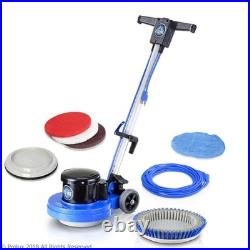 (New)13 in. Core Heavy Duty Commercial Polisher Floor Buffer Machine with 5 Pads (New)13 in. Core Heavy Duty Commercial Polisher Floor Buffer Machine with 5 Pads
