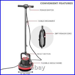 (New)Commercial Corded 10 in. 1800 RPM Floor Cleaner Scrubber Polisher Burnisher